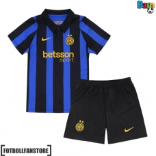 Inter Milan Barnkläder Hemma matchtröja till baby 2026-27 Kortärmad (+ Korta byxor) Billigt